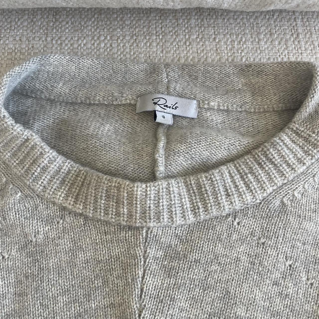 Rails Women's Sweater - Grey - S – Gray Rails cre… - image 2