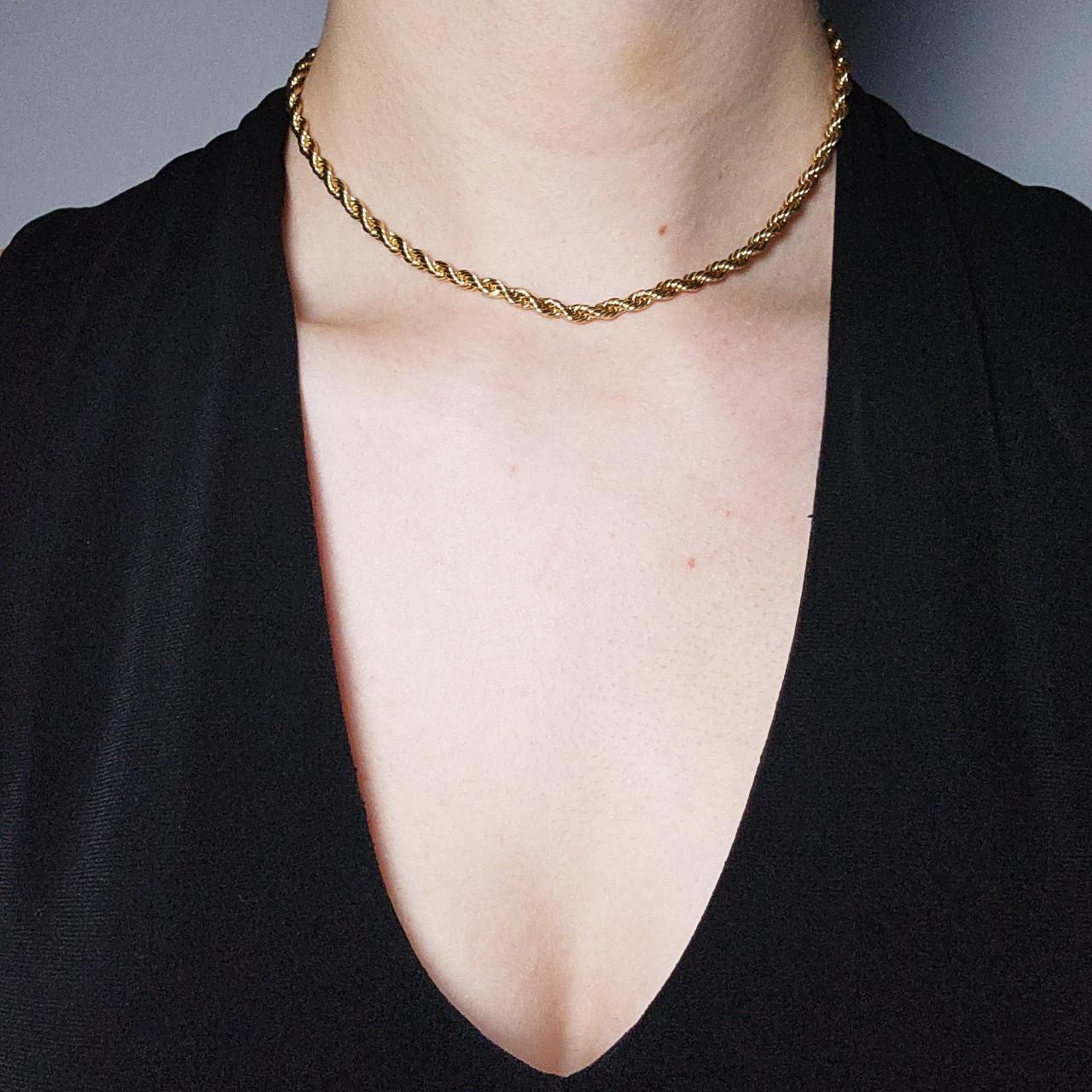 Luxe Gold Rope Chain - 18