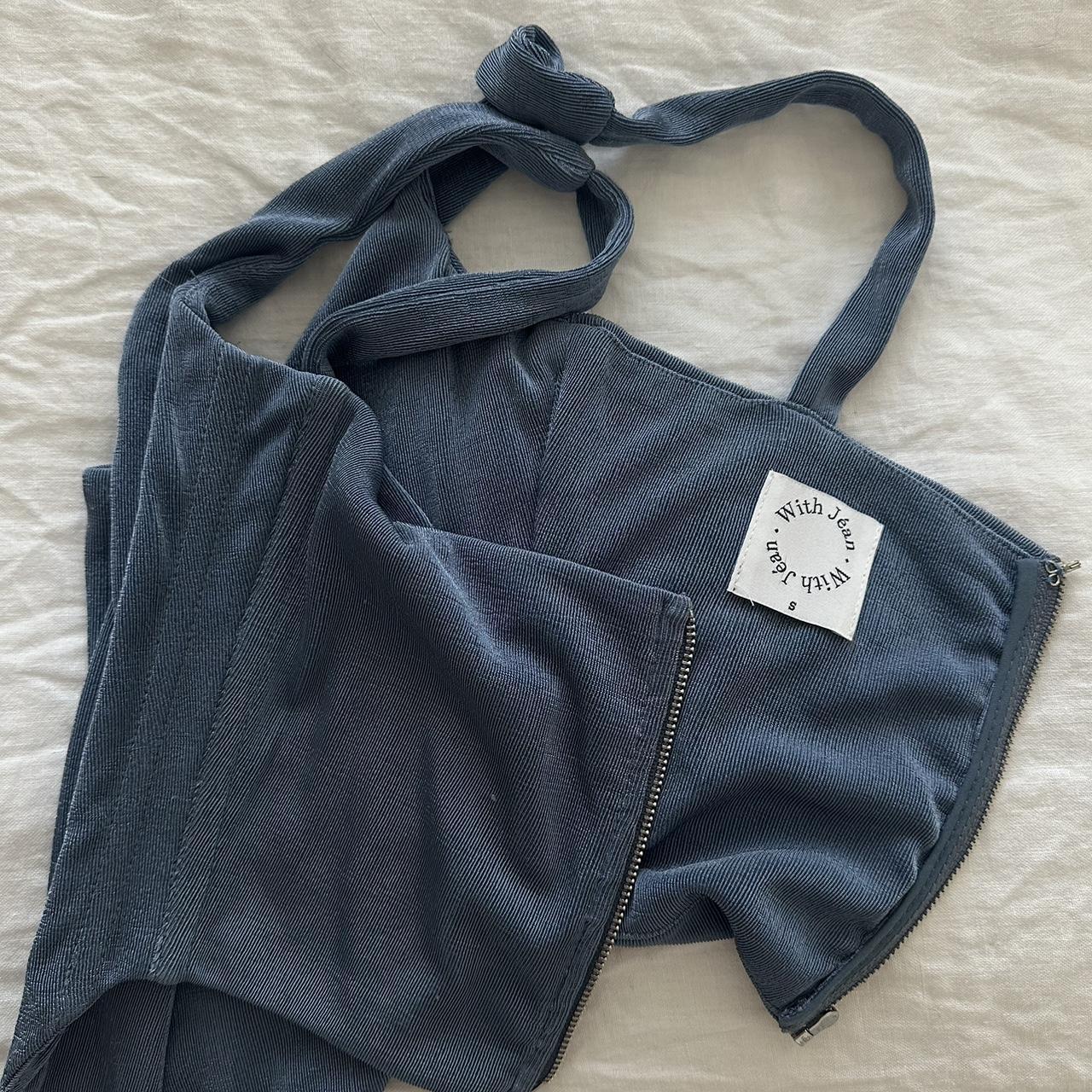 With Jéan Women's Blue Corset (2)