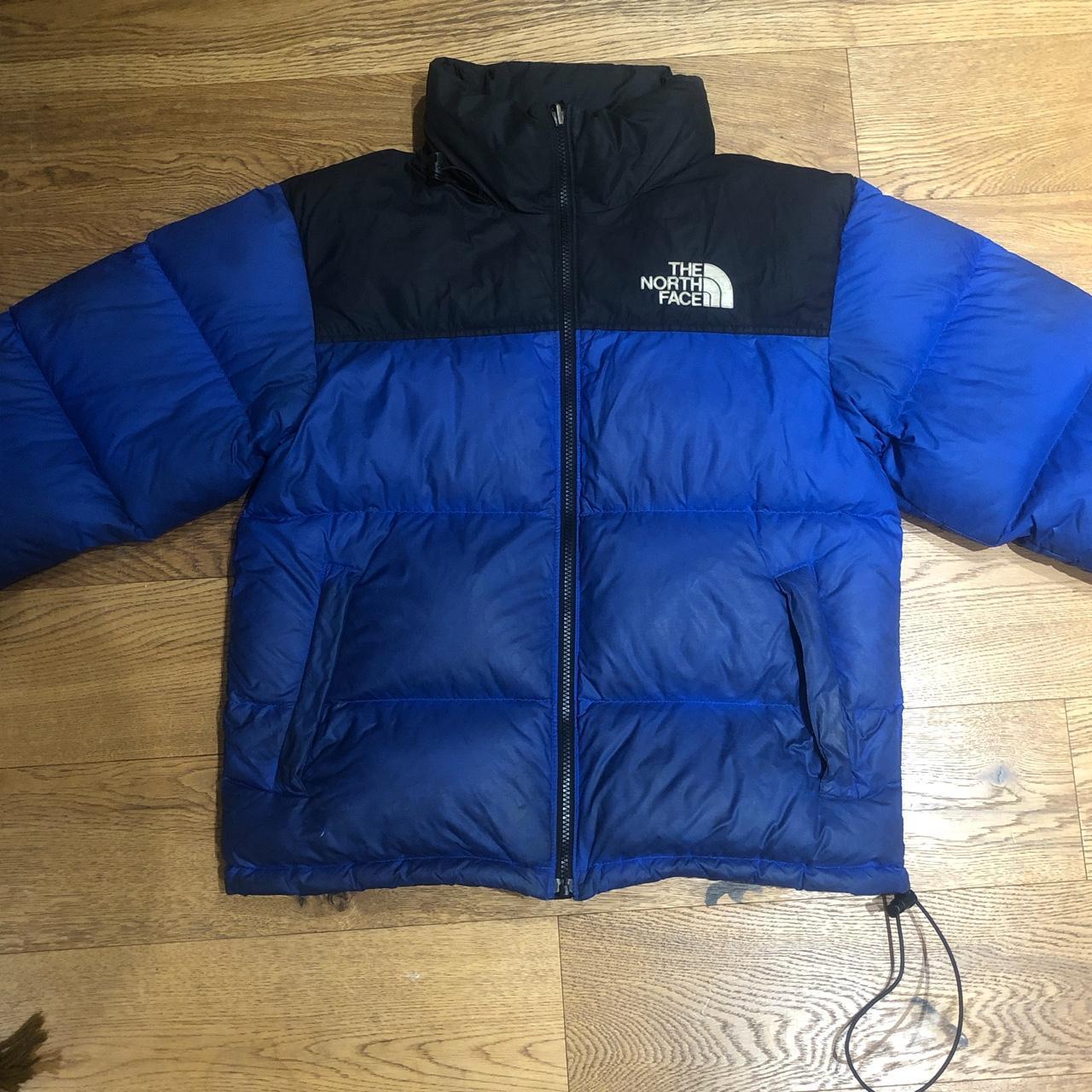 Blue Nuptse 700 The North Face Puffer Jacket Size... - Depop