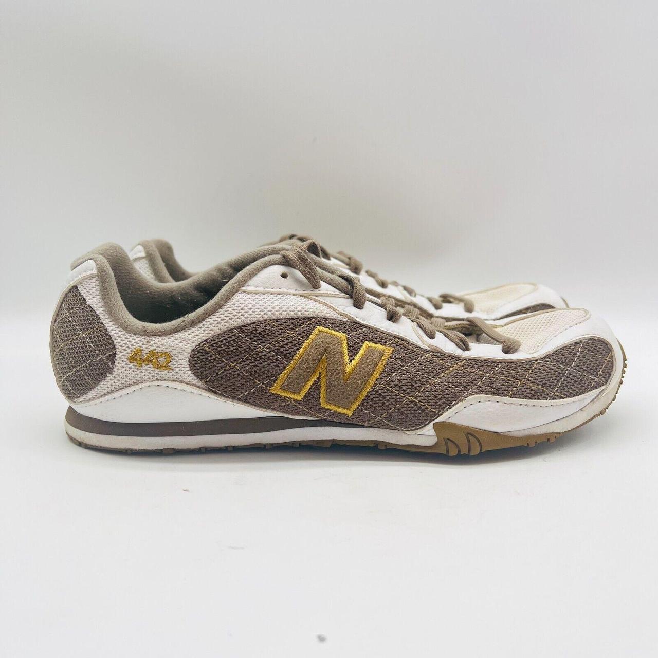 New Balance Womens 8.5 White Tan 422 Running Shoes...