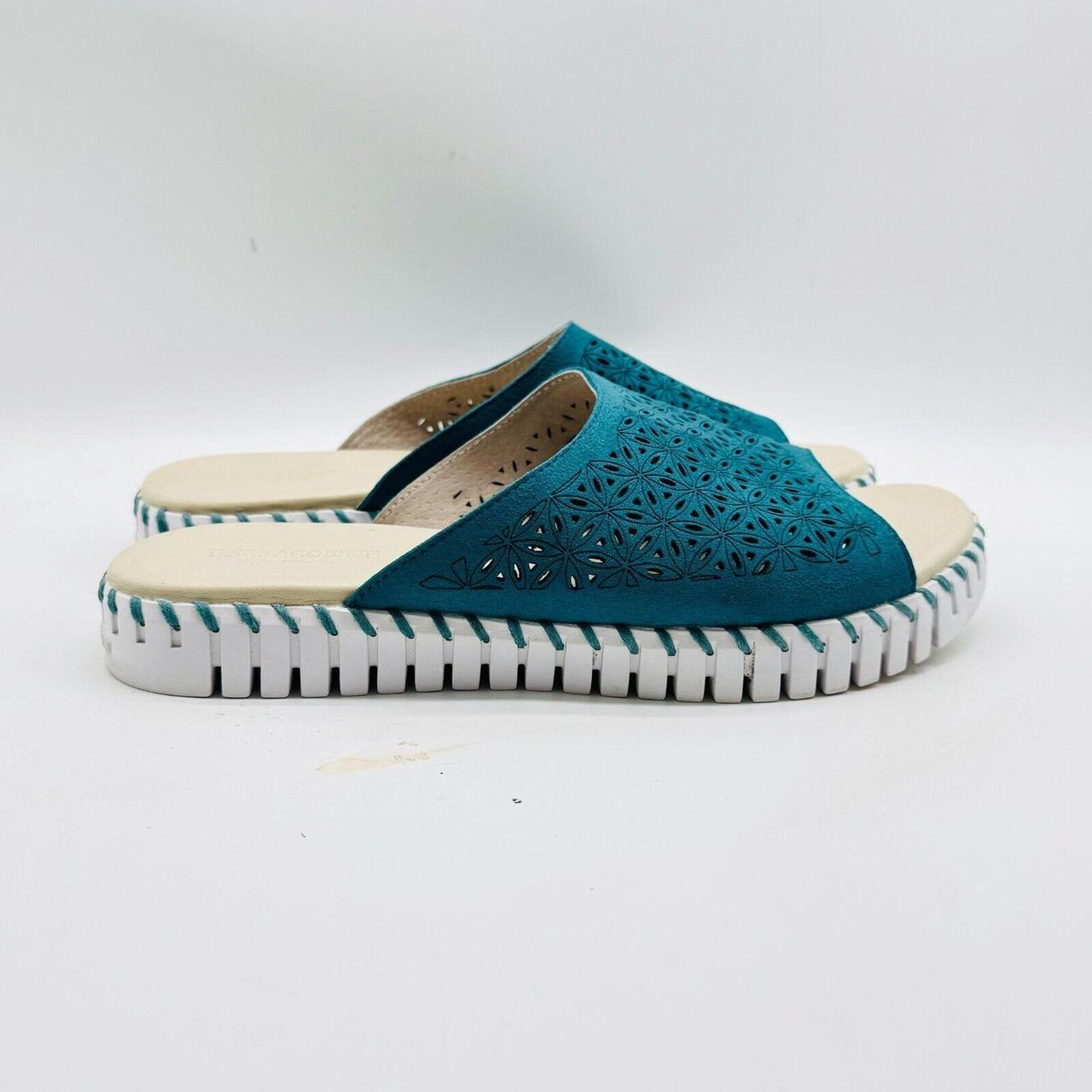 Ilse Jacobsen Women's Sandals Green US 11 – Ilse Jacobsen