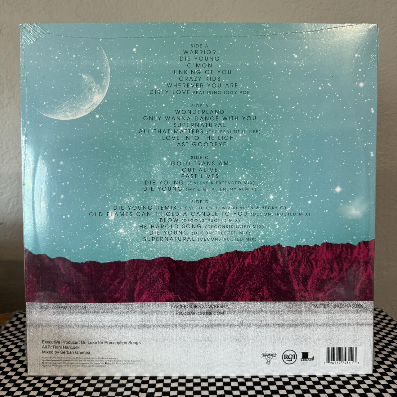 Warrior' - Kesha (Expanded Edition) Black 2LP - | Depop Warrior' - Kesha (Expanded Edition) Black 2LP - | Depop