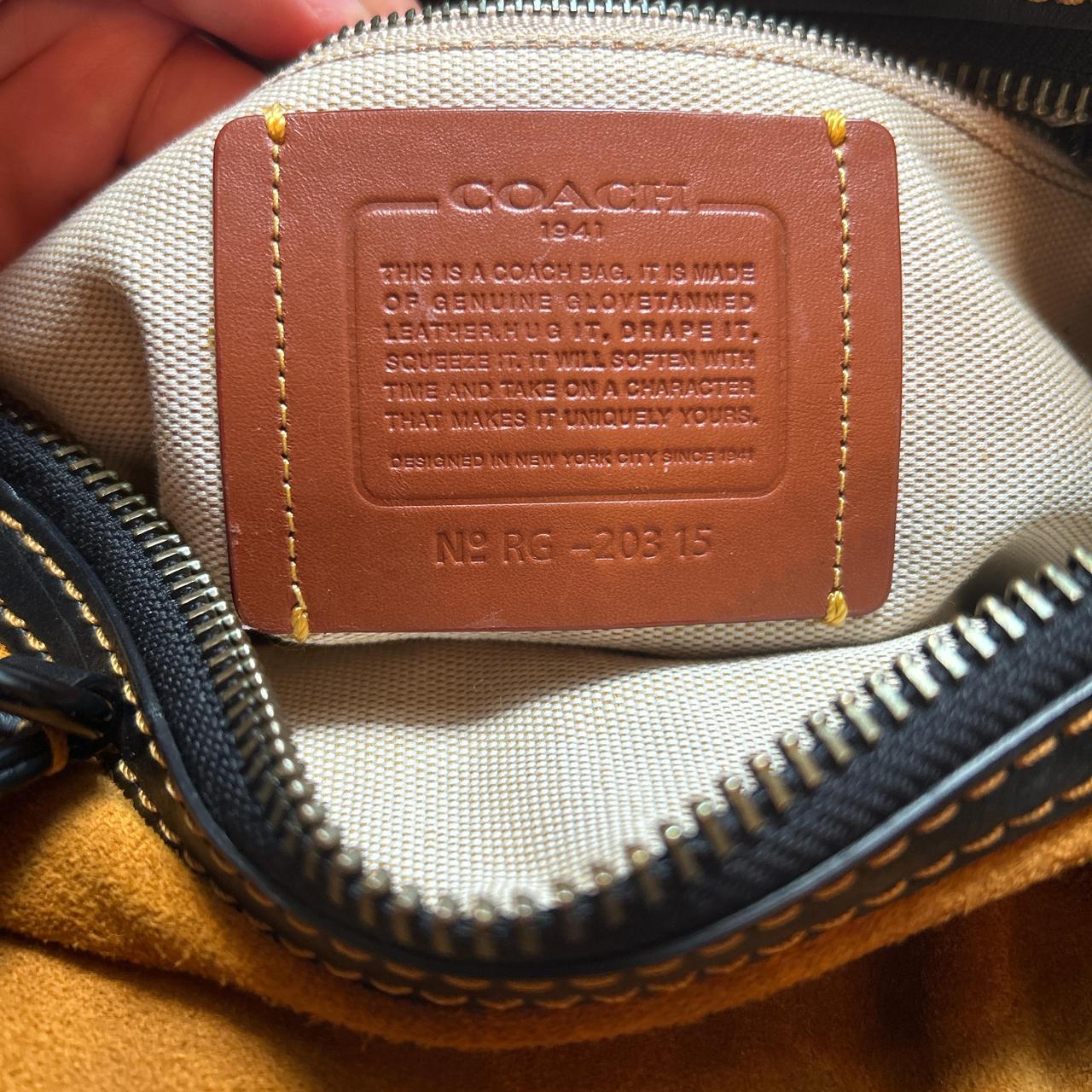 COACH RG-20315 ブラック バッグ ORIGINAL GREAT CONDITION COACH BAG (RG-20315) Great | Depop