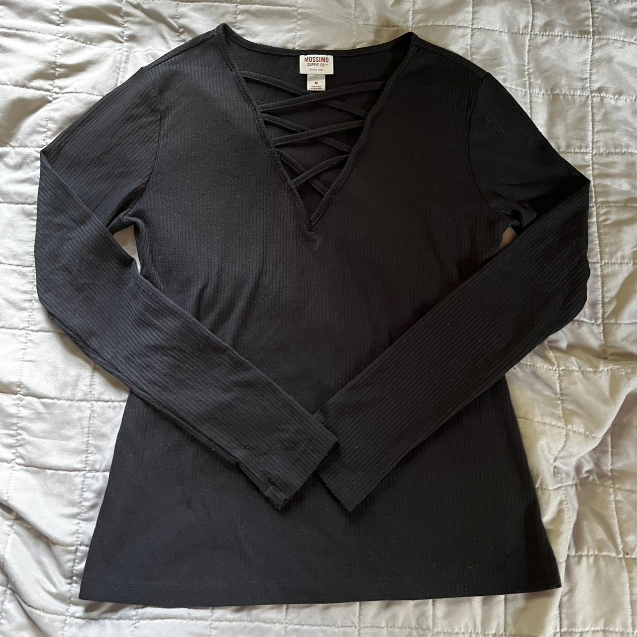 mossimo long sleeve v neck