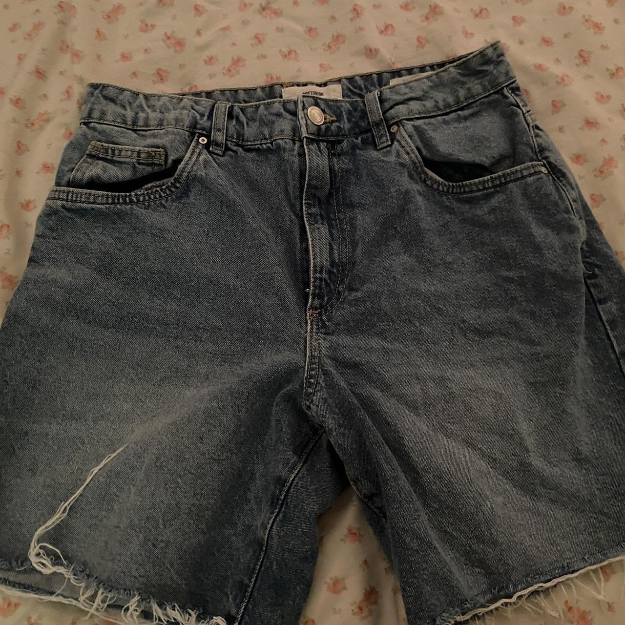 blue cotton on jorts. worn 3 times Depop