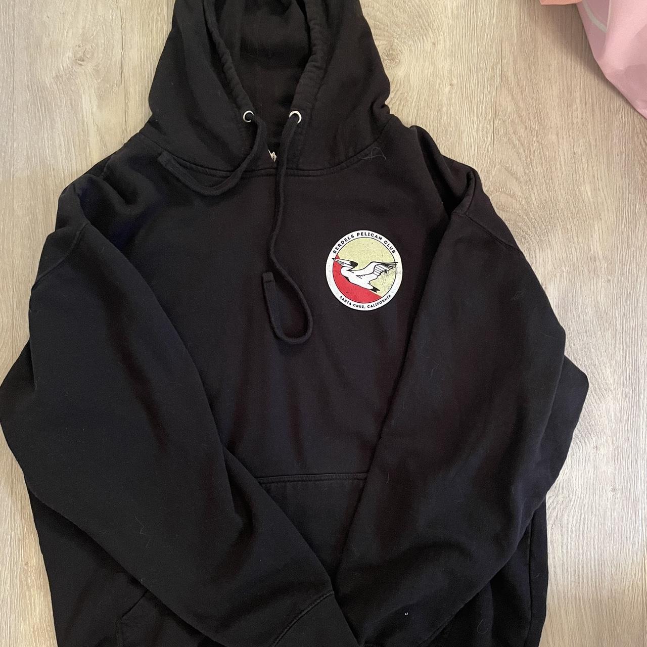 santa cruz hoodie berdels pelican club size Depop