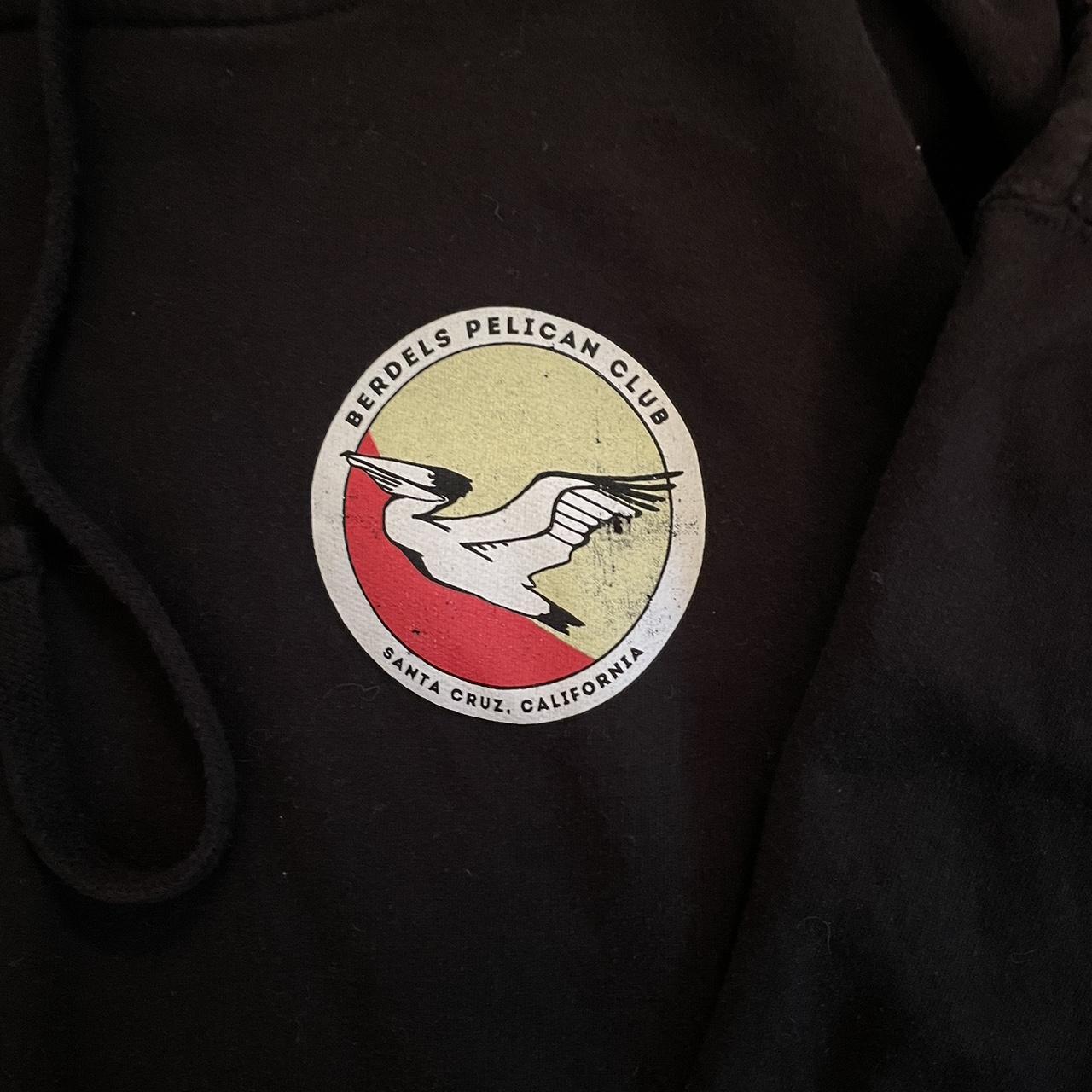 santa cruz hoodie berdels pelican club size Depop