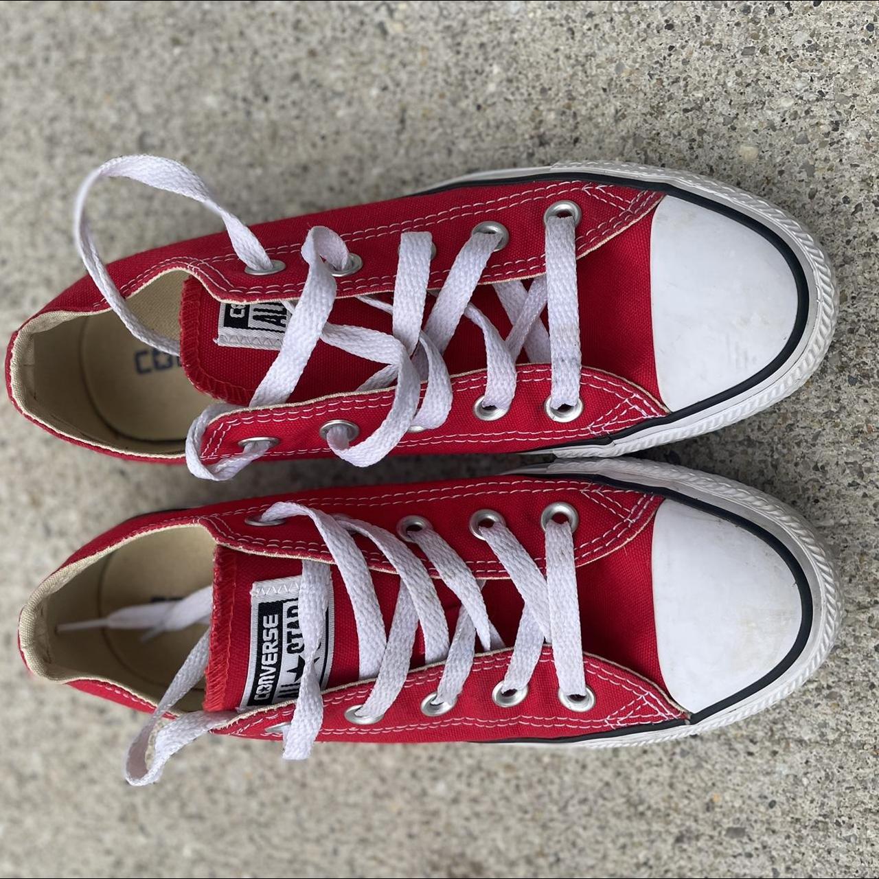 red converse size 5 womens