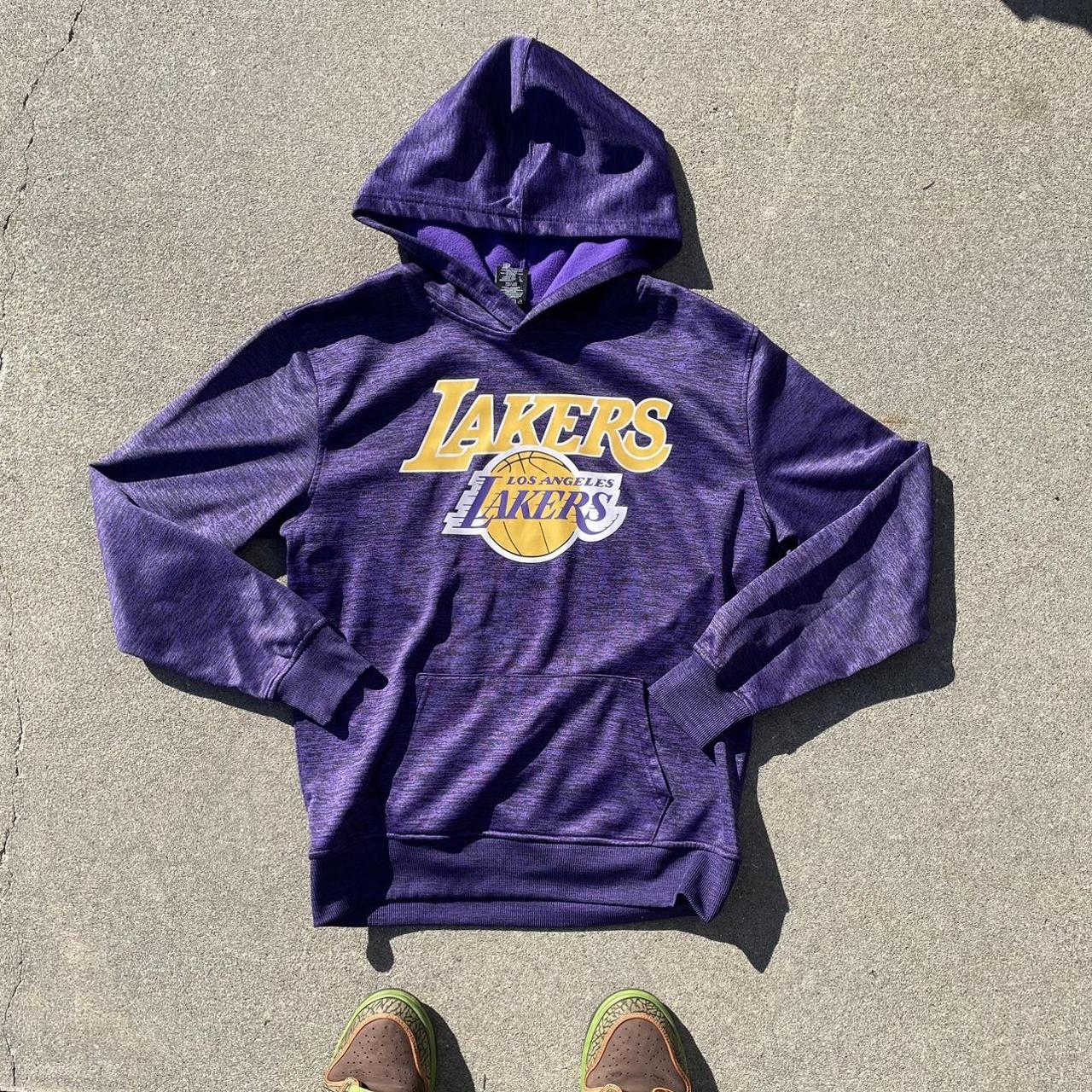 la lakers hoodie purple