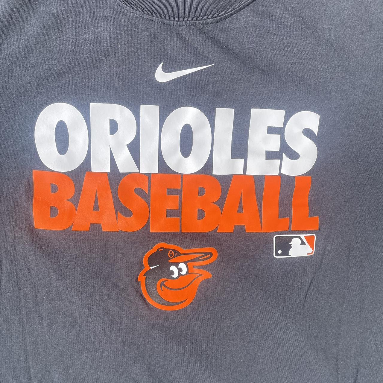 NIKE BALTIMORE ORIOLES T Shirt Mens XXL Pro Combat - Depop