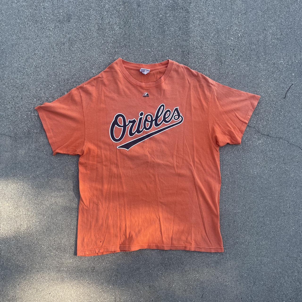 Majestic Trumbo Orioles T-Shirt Size: Medium  - Depop