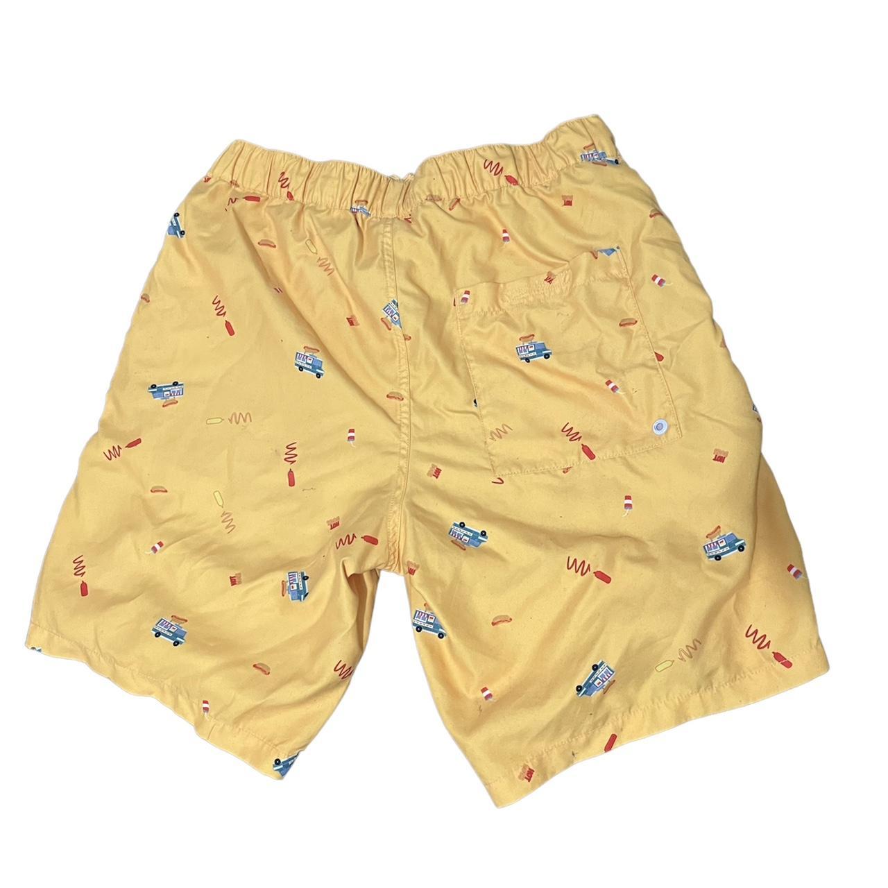 Empyre Men's Yellow and Red Swim-briefs-shorts (2)