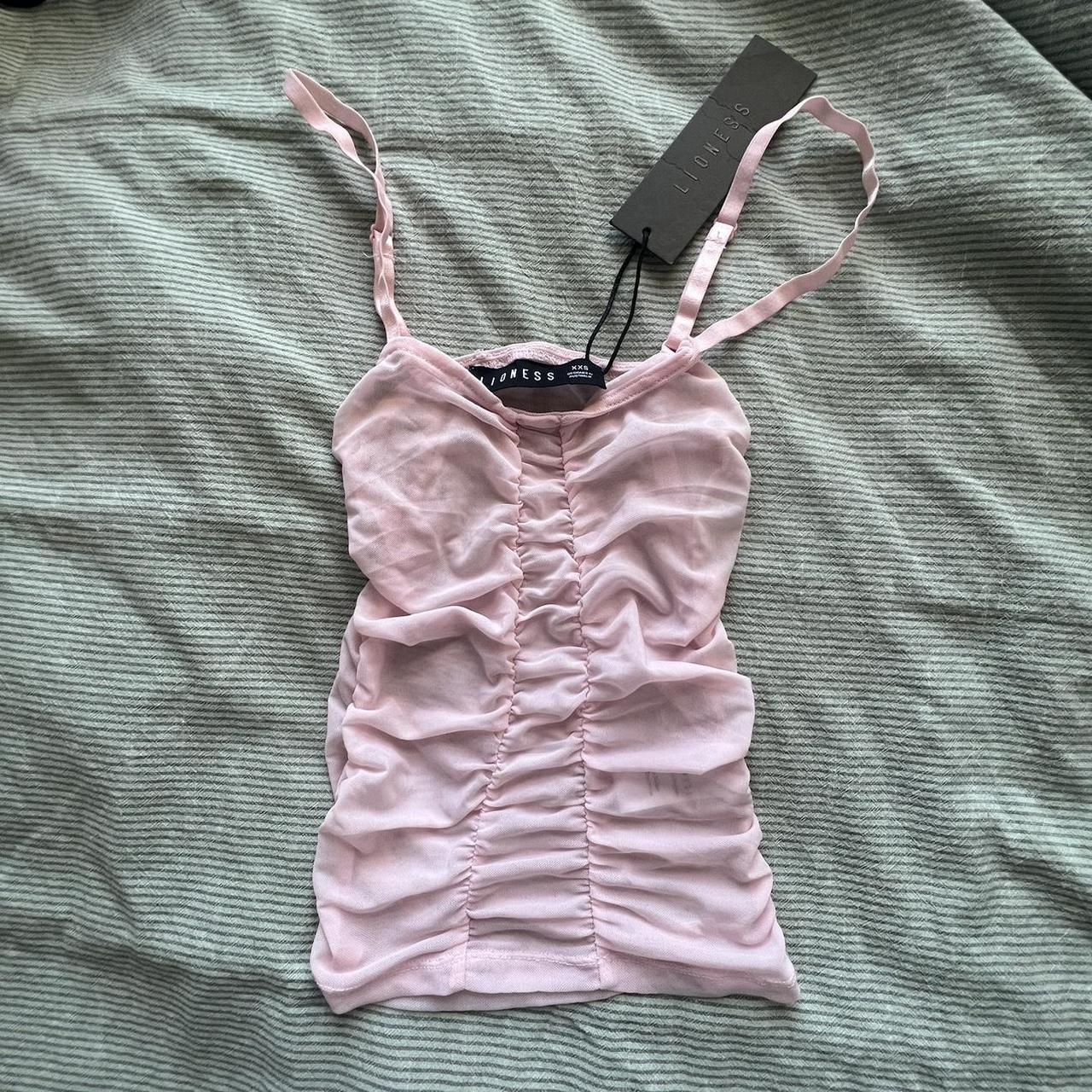 Eivissa Mesh Cami Pink