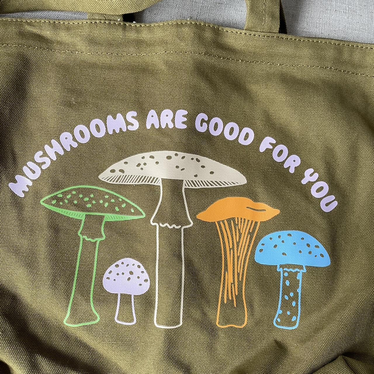 Mushrooms Baggu Reusable dimmest Bag