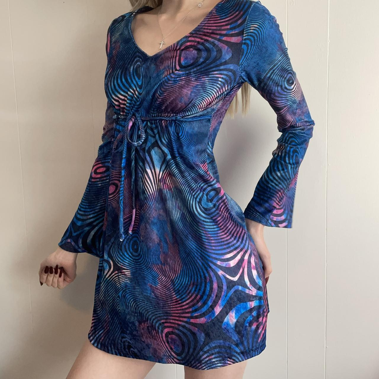 Velvet hotsell hippie dress