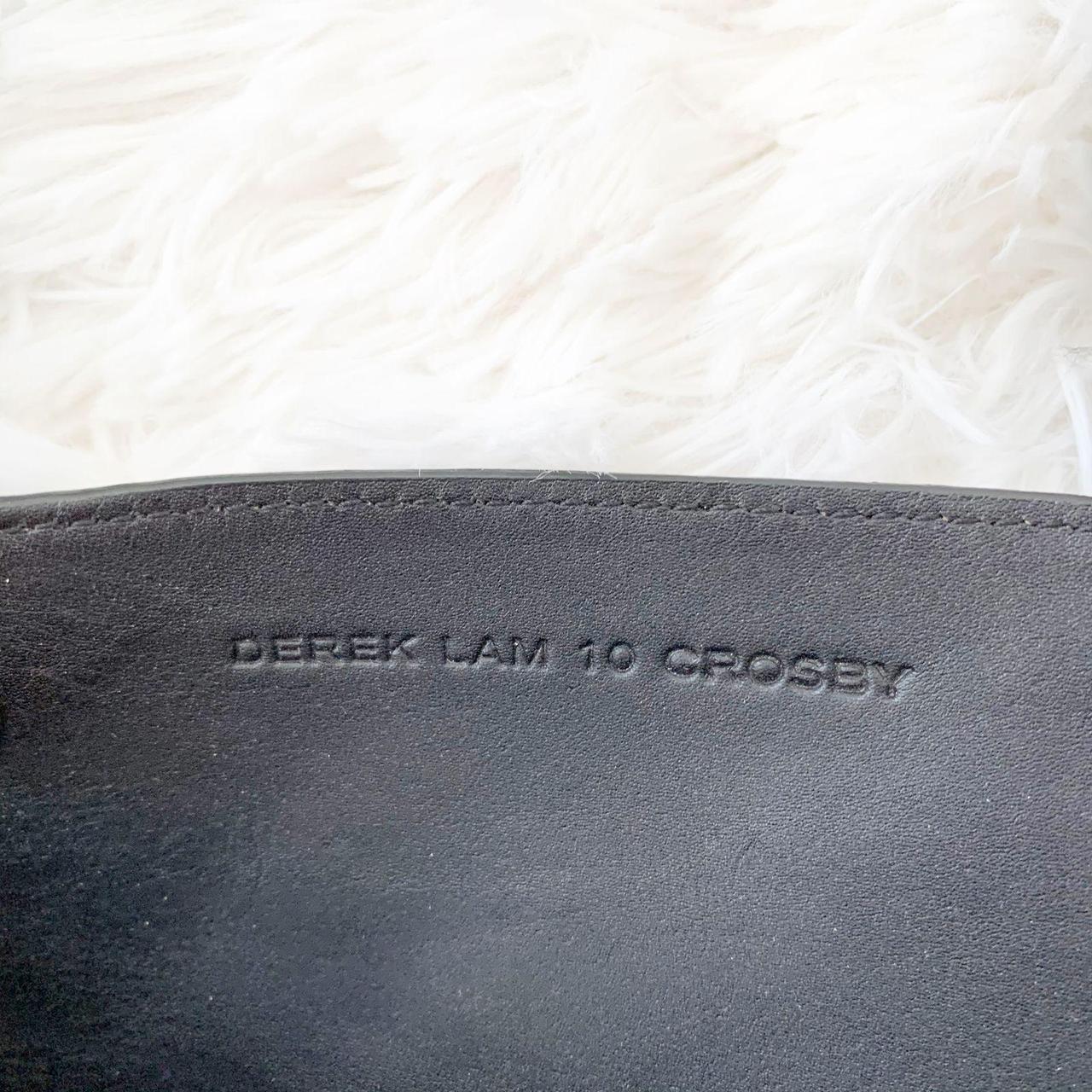 Derek Lam 10 Crosby Calf Hair Black Leather Bucket 2024 Bag Authentic NEW NWOT