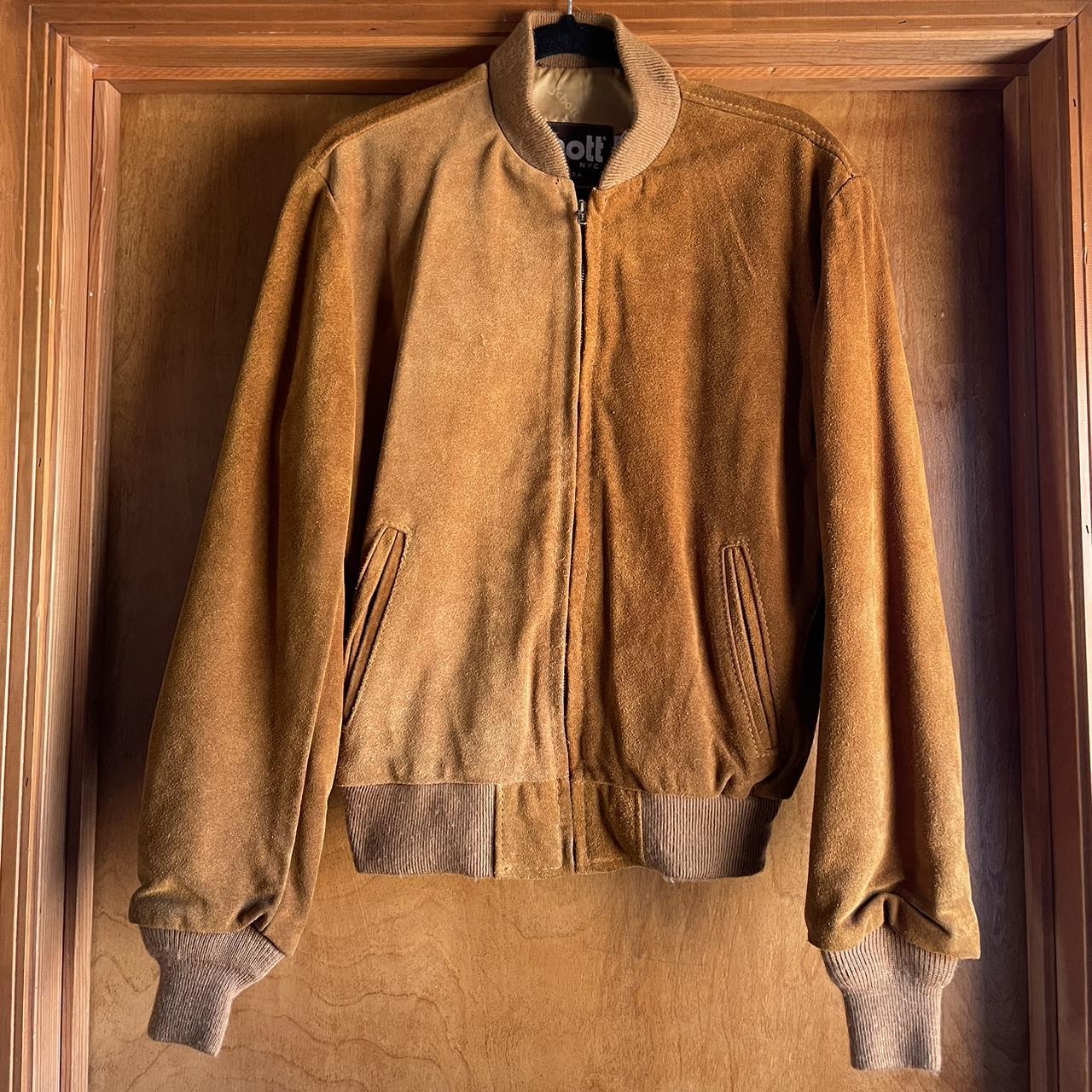 Schott Men's Brown Jacket (2)