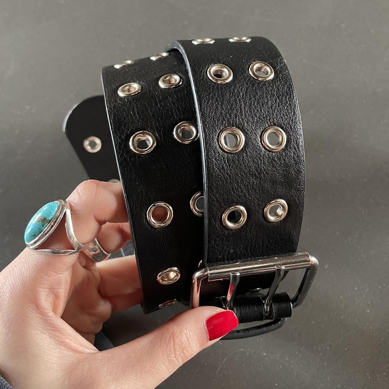 Brandy Melville TwoHole Belt Classic... Depop