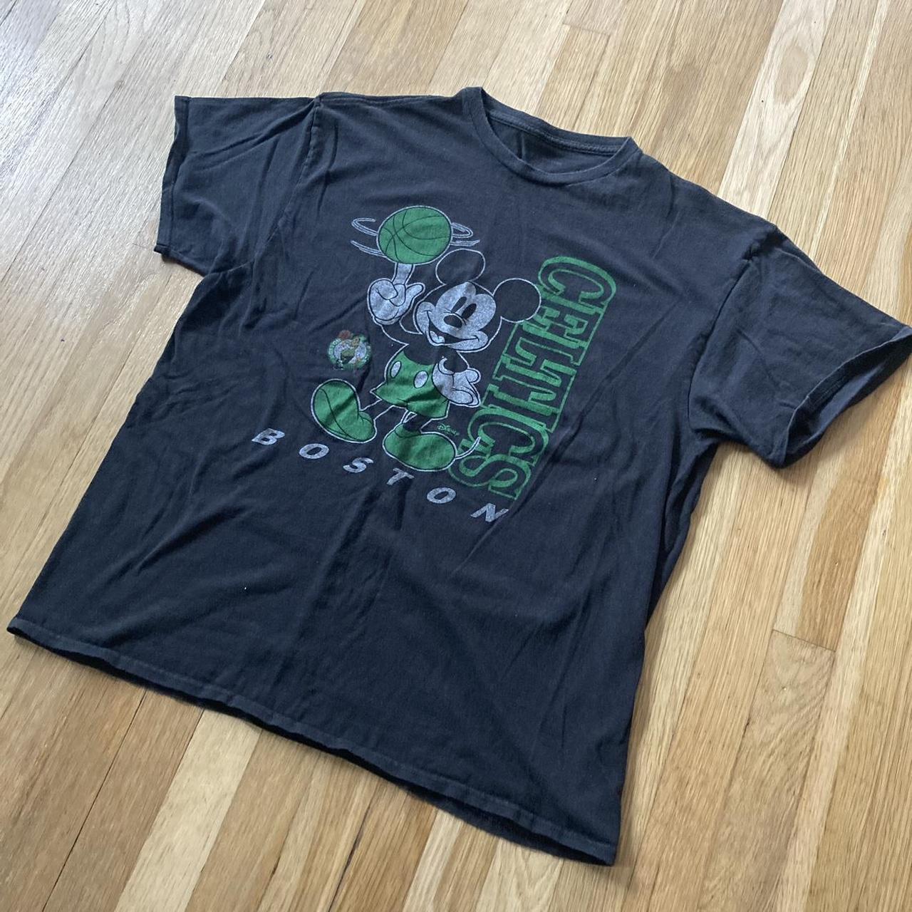 Mickey Mouse Boston Celtics shirt Size large... - Depop