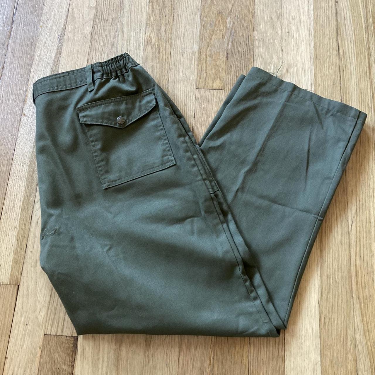 Adult Boy Scouts uniform pants Front cargo pockets... - Depop