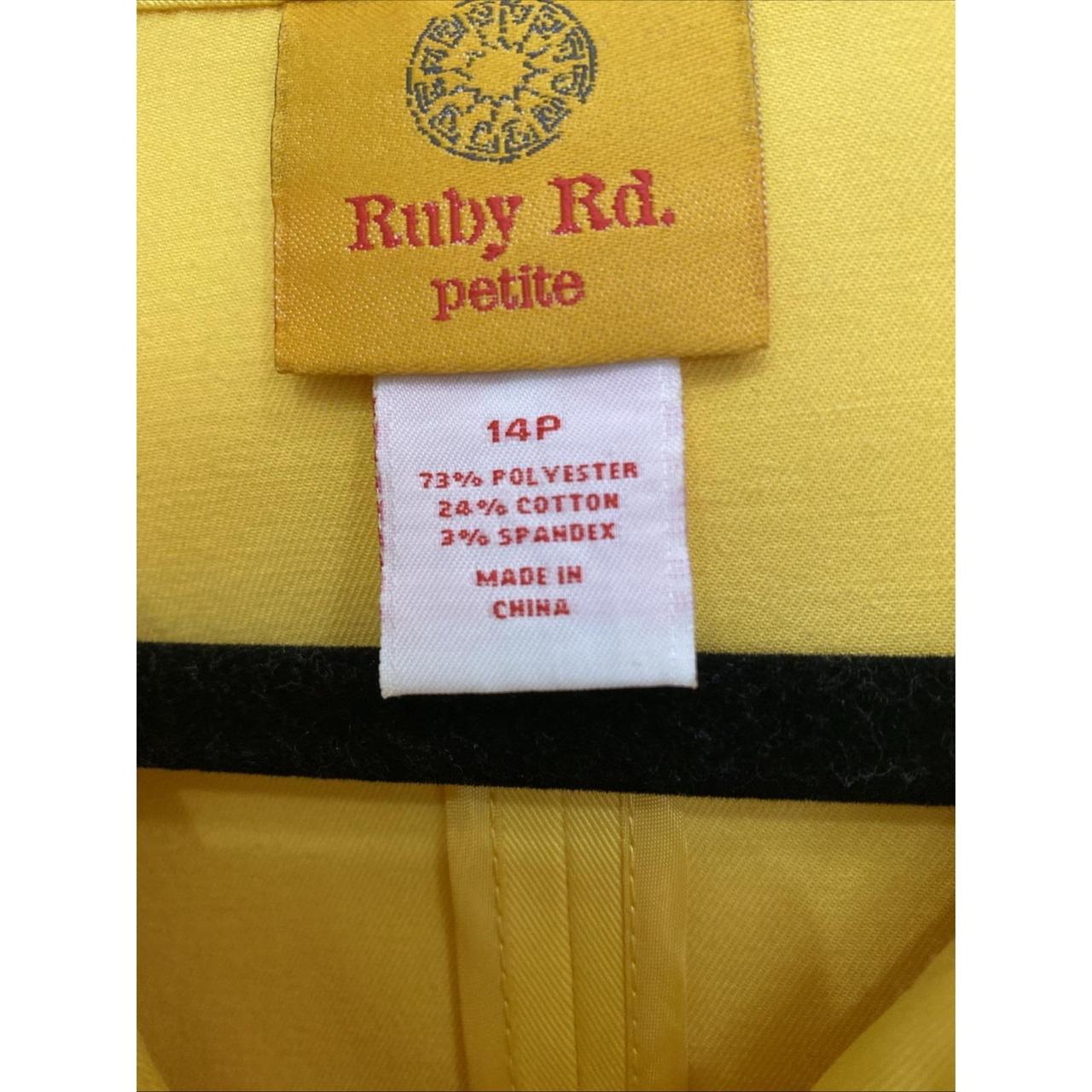 Ruby Rd. Women's Vest - Yellow - 14 – Ruby Rd. Wo… - image 3