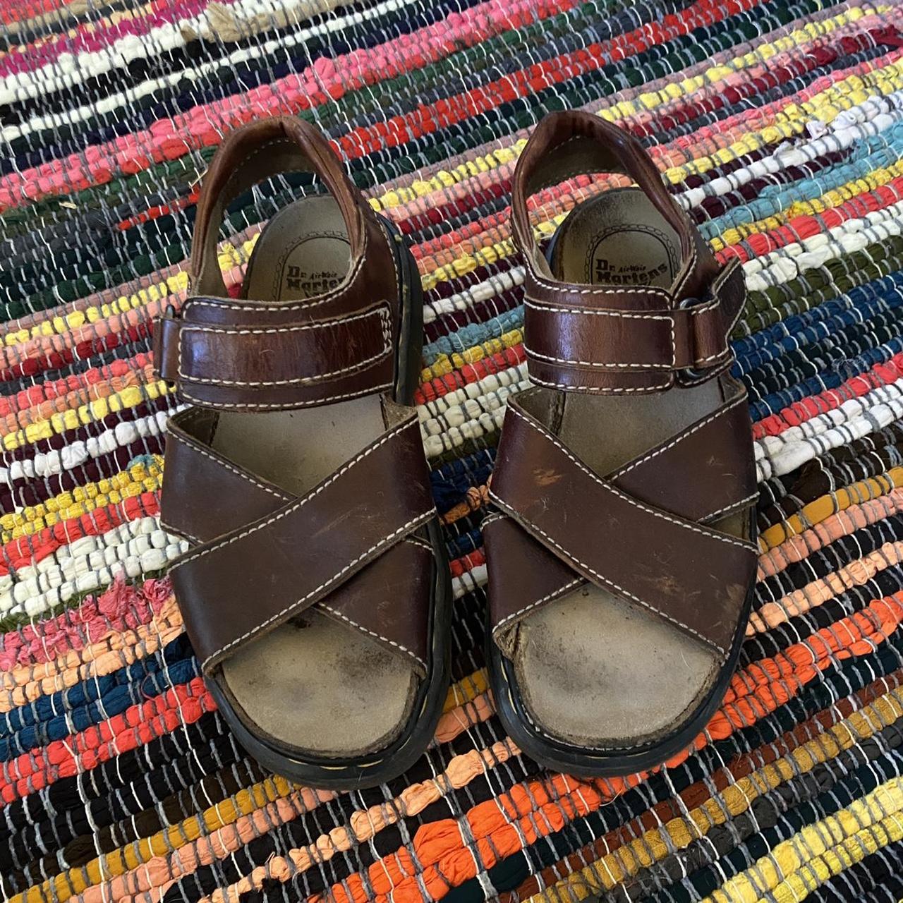 Dr. Martens Men's Brown Sandals Depop