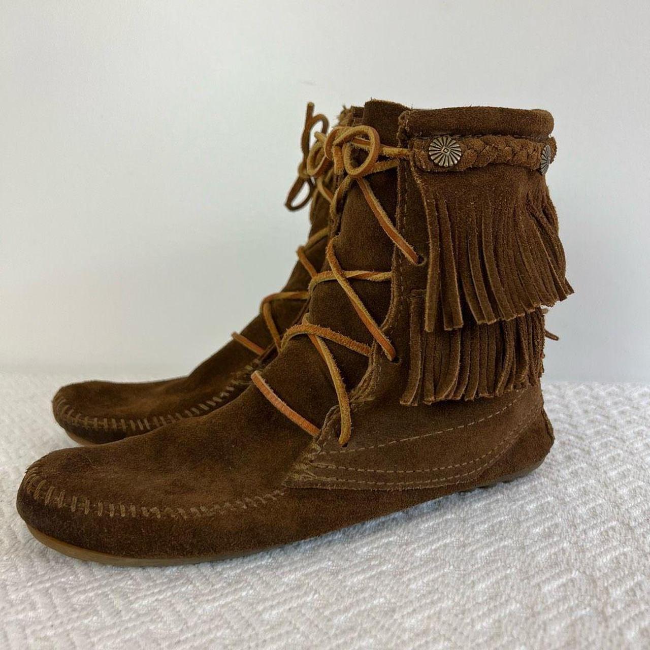 Minnetonka tramper ankle hi boot best sale