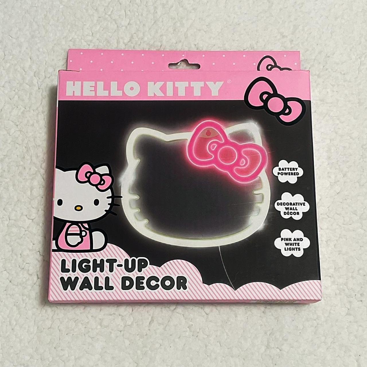 Hello Kitty® Light-Up Wall Decor White/Pink Brand... - Depop