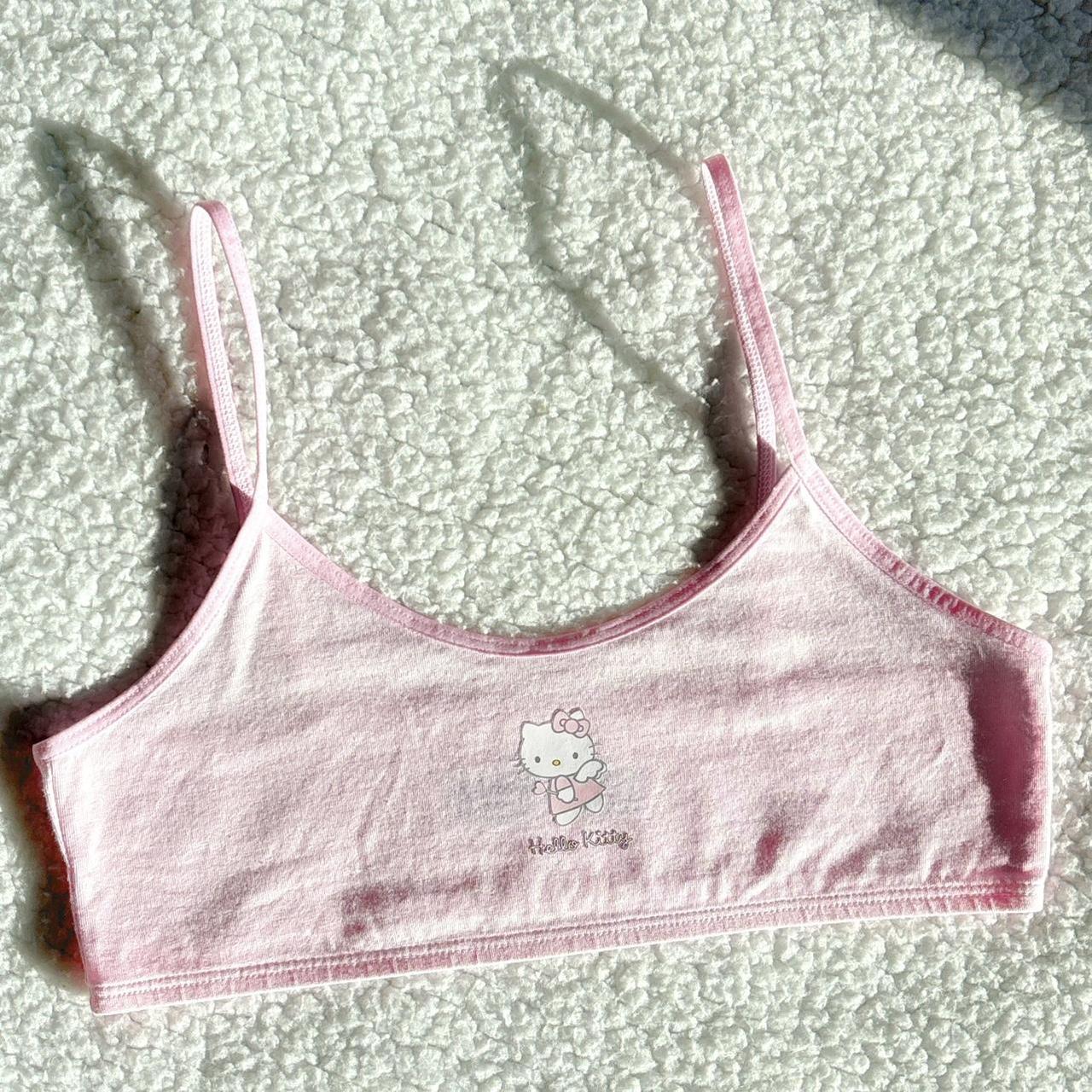 Hello Kitty® Lounge Bralette Light Pink SIZES: 32... - Depop