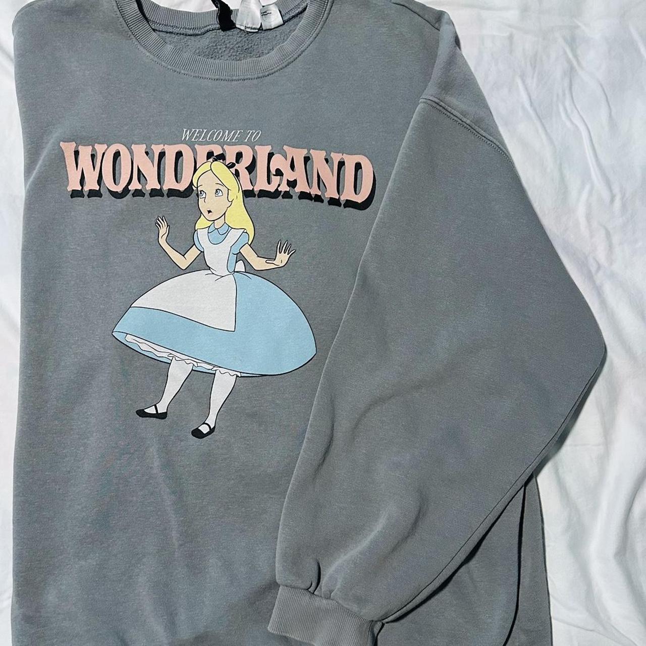 H&m alice discount in wonderland sweatshirt