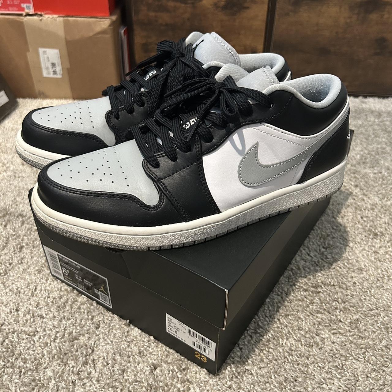 Jordan 1 Lows “Smoke Grey” comes with box and tag... - Depop