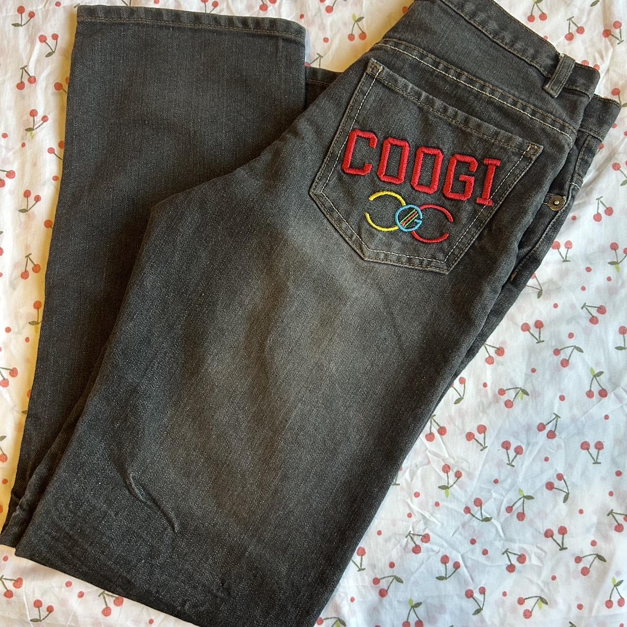 Coogi Women's Black Jeans | Depop