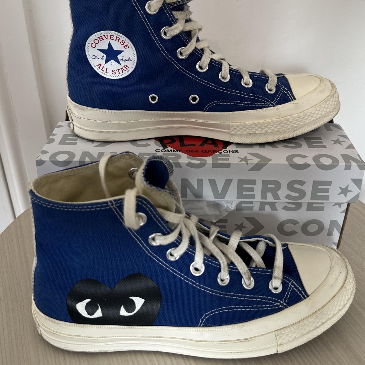 Comme des garcons converse depop best sale