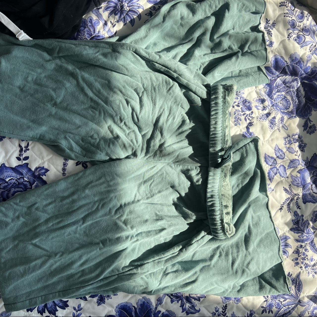 aerie waffle flare pants