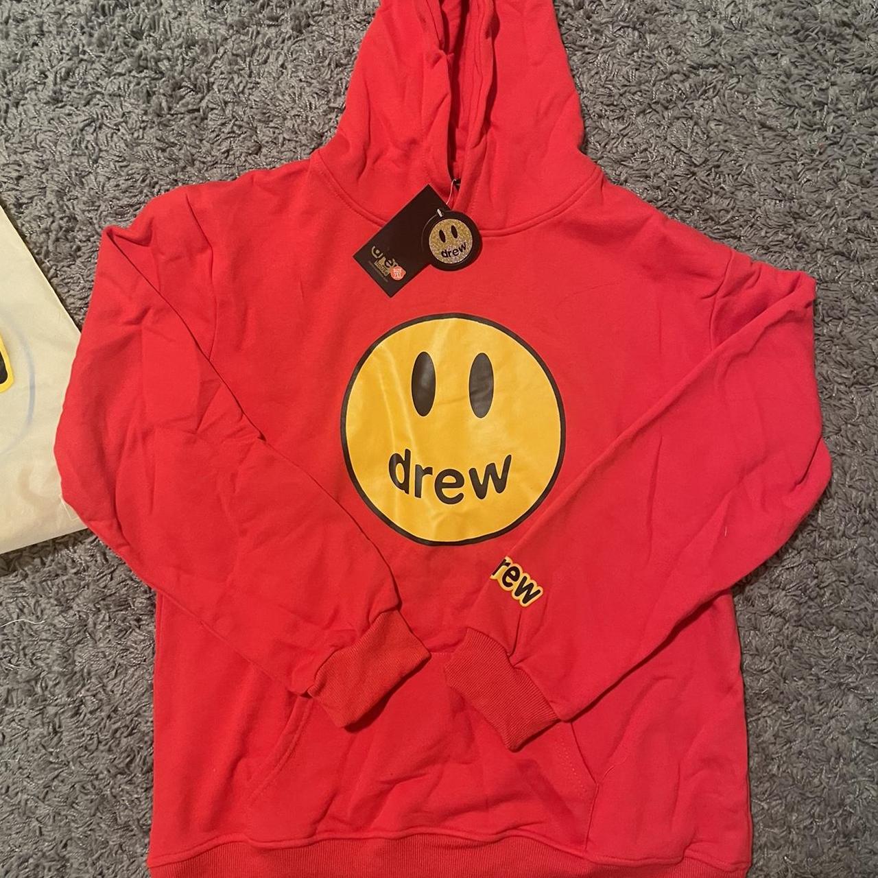 Red Drew House hoodie! Size 2xl (xxl), yet fits more... - Depop