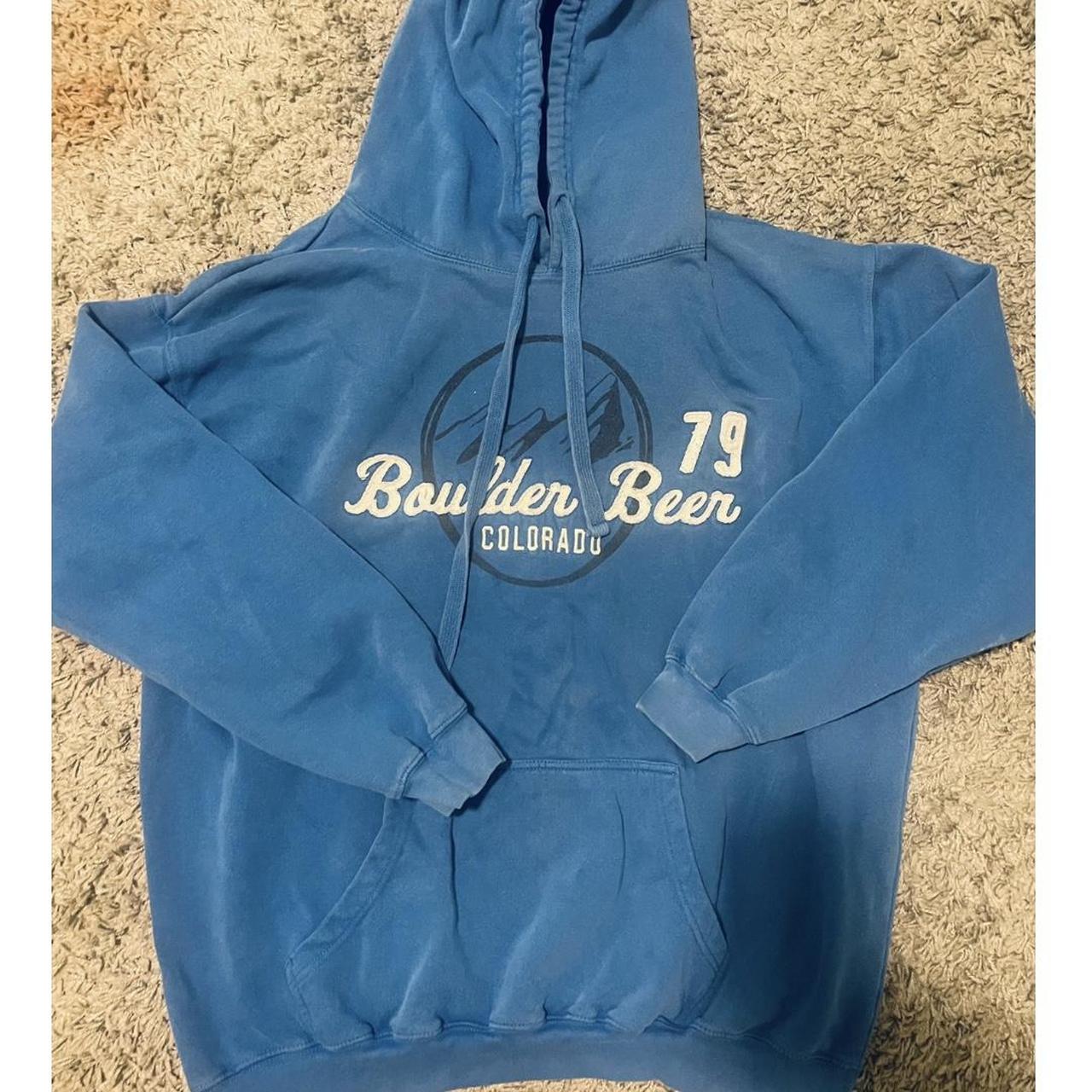 Bud light hoodie hot sale with beer pouch