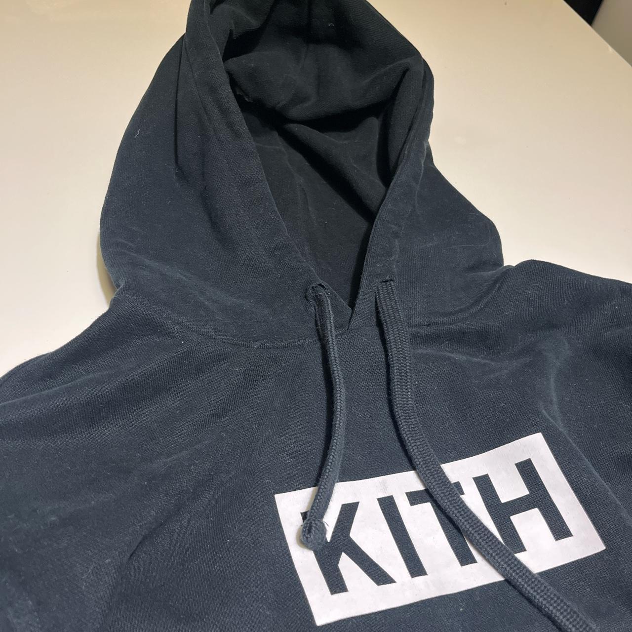 Kith on sale hoodie black