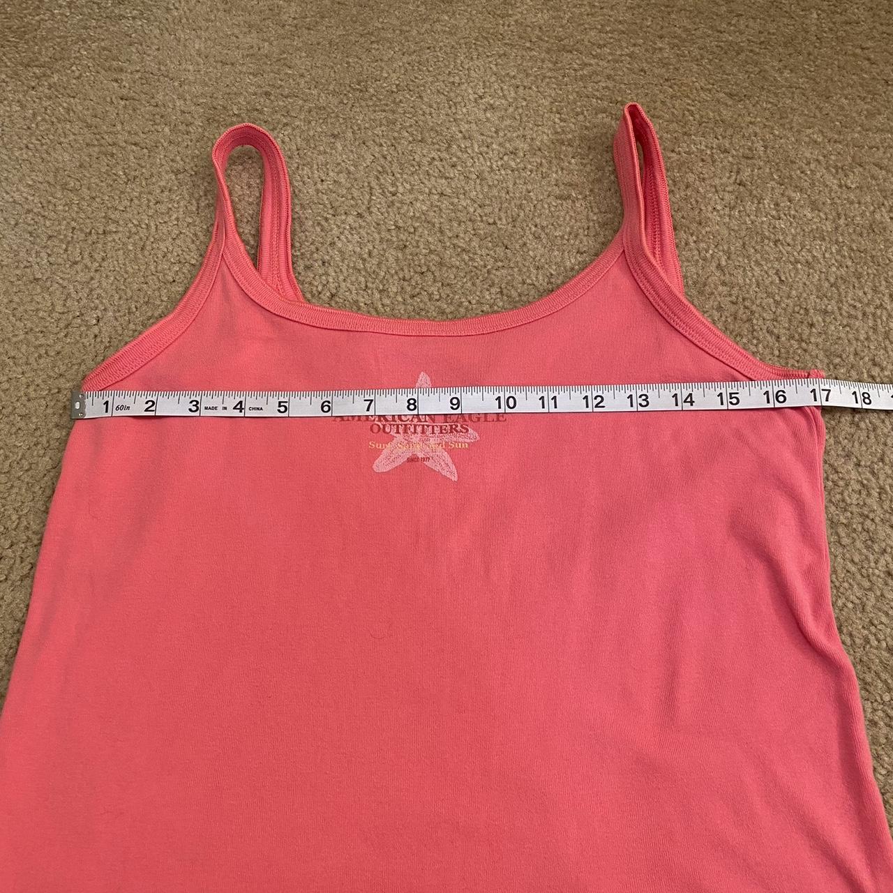 American Eagle Outfitters Women's Pink Vest | Depop