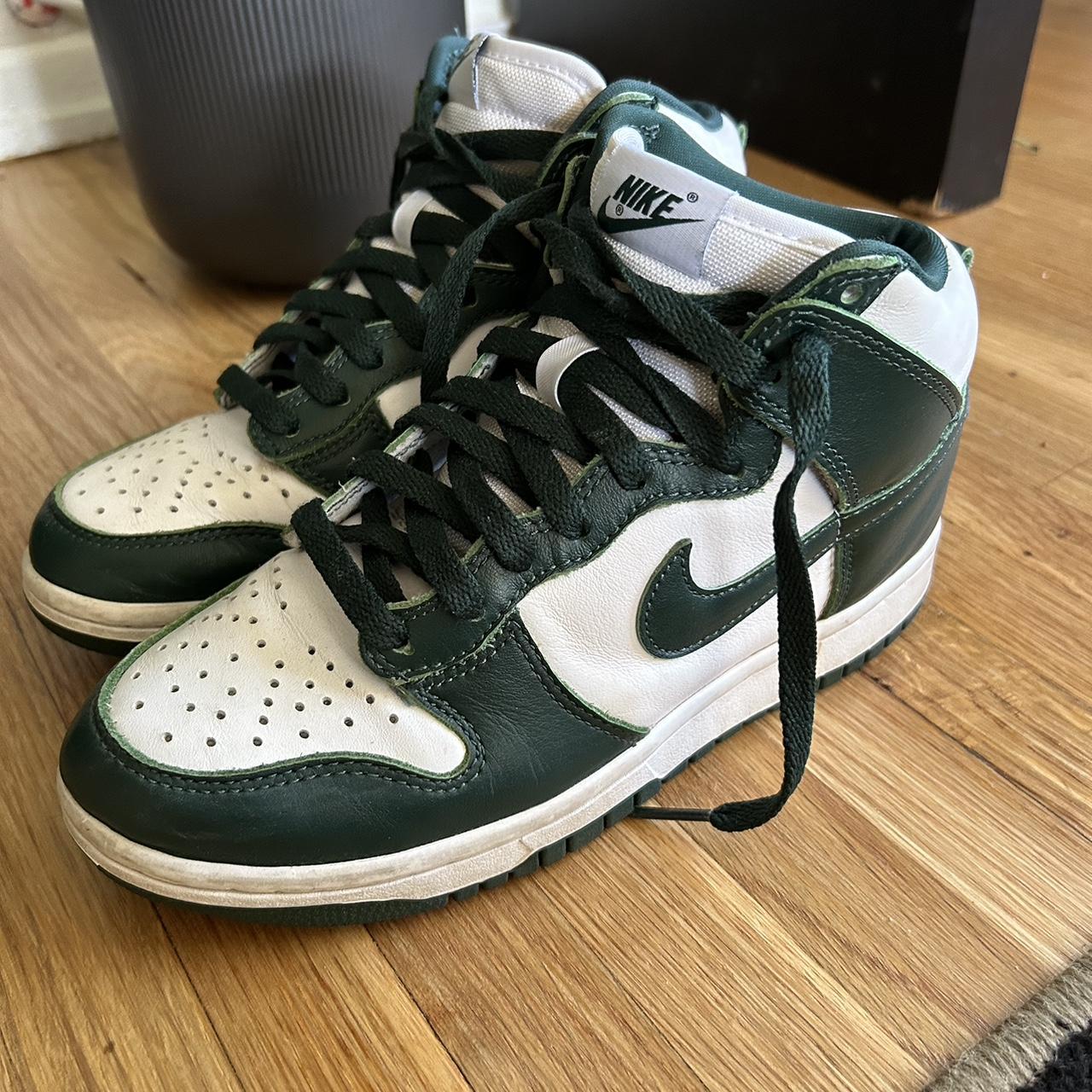 Nike High Dunk High SP “Spartan Green” Very good... - Depop