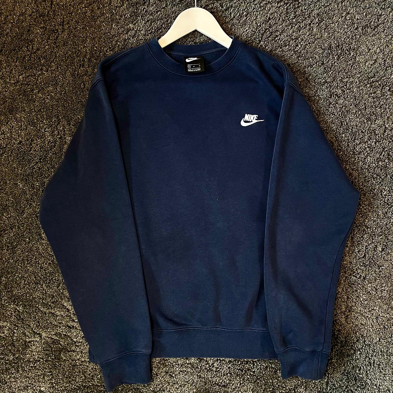 mens nike navy sweatshirt