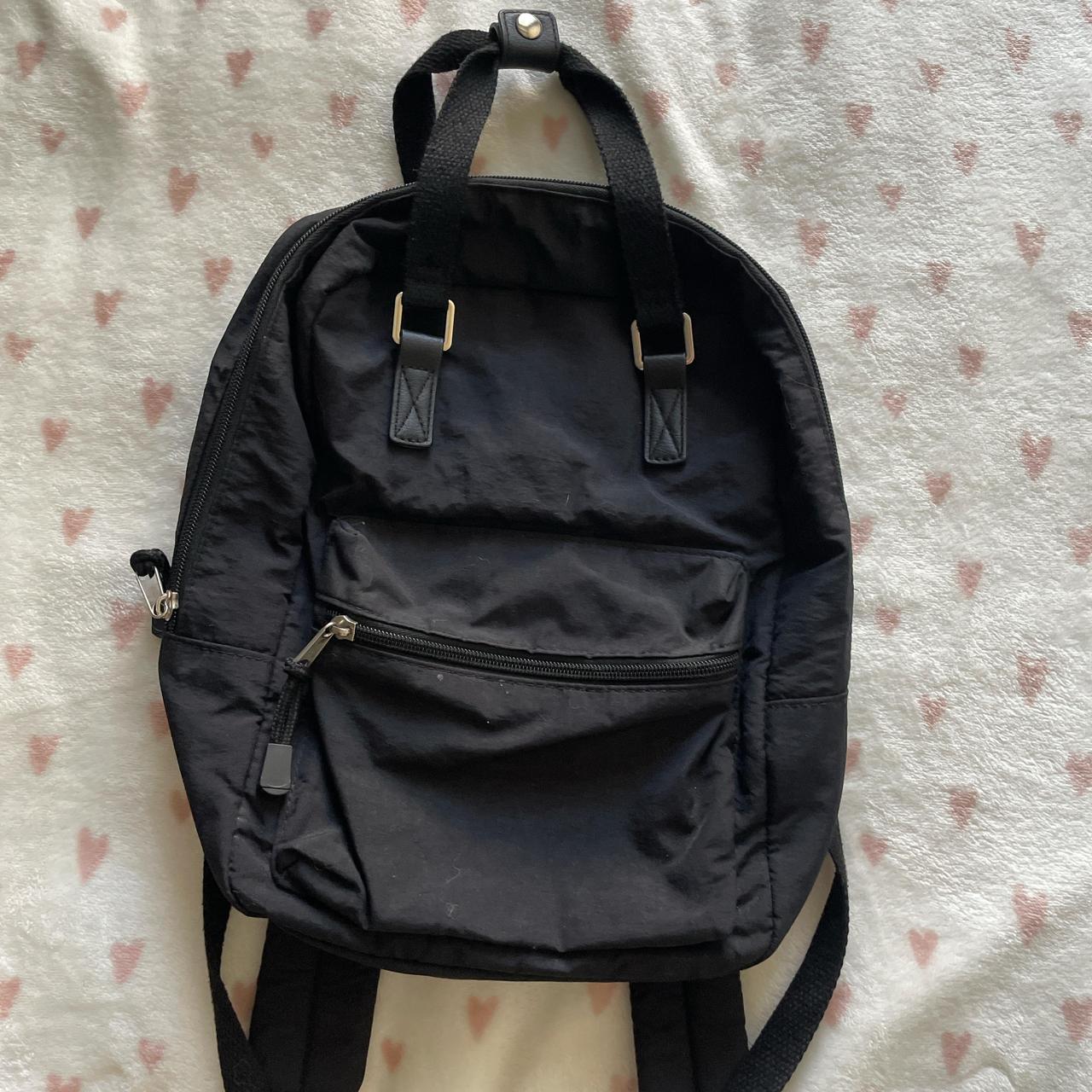 Black Backpack One of my favorite bags nice. Depop