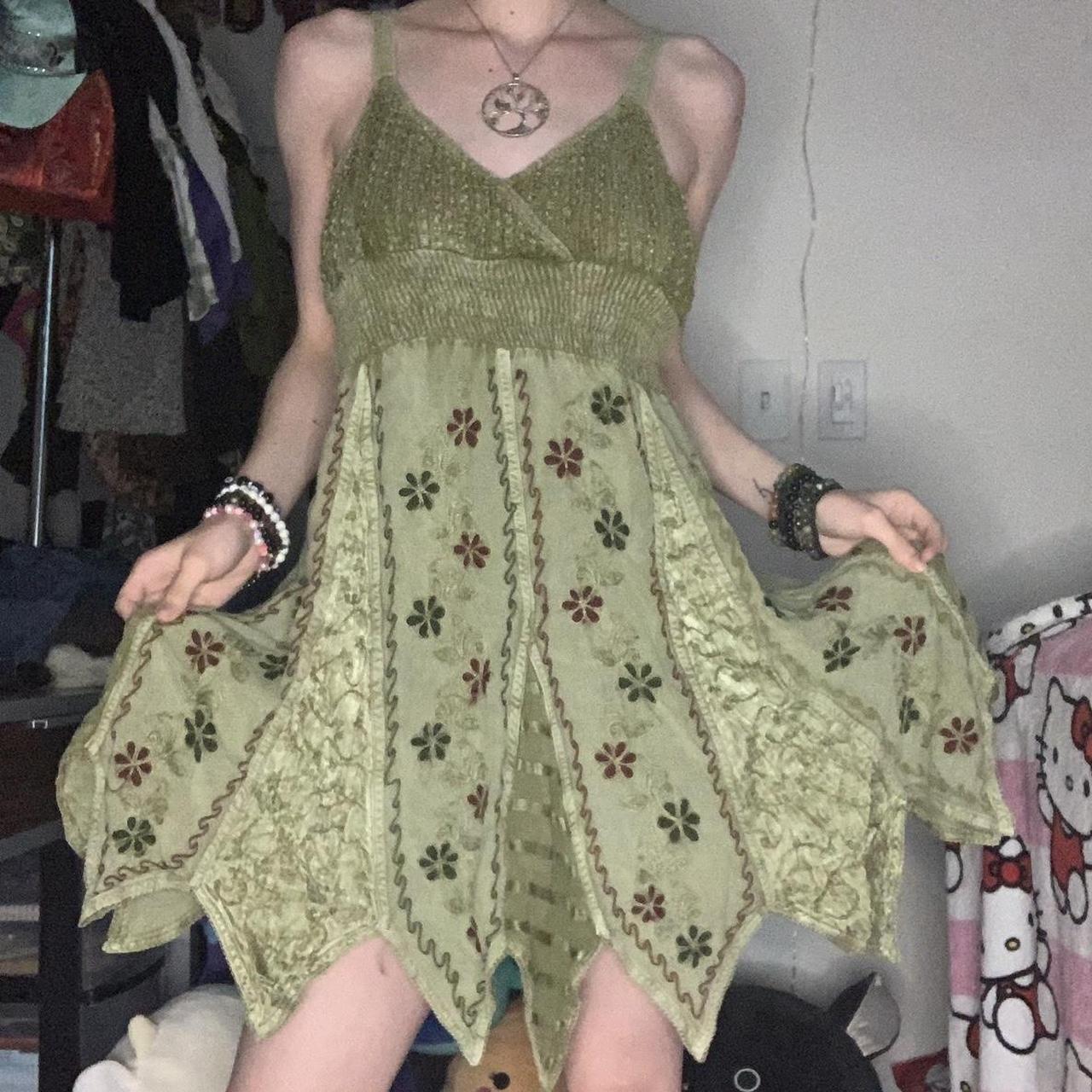 Women's Green Dress | Depop