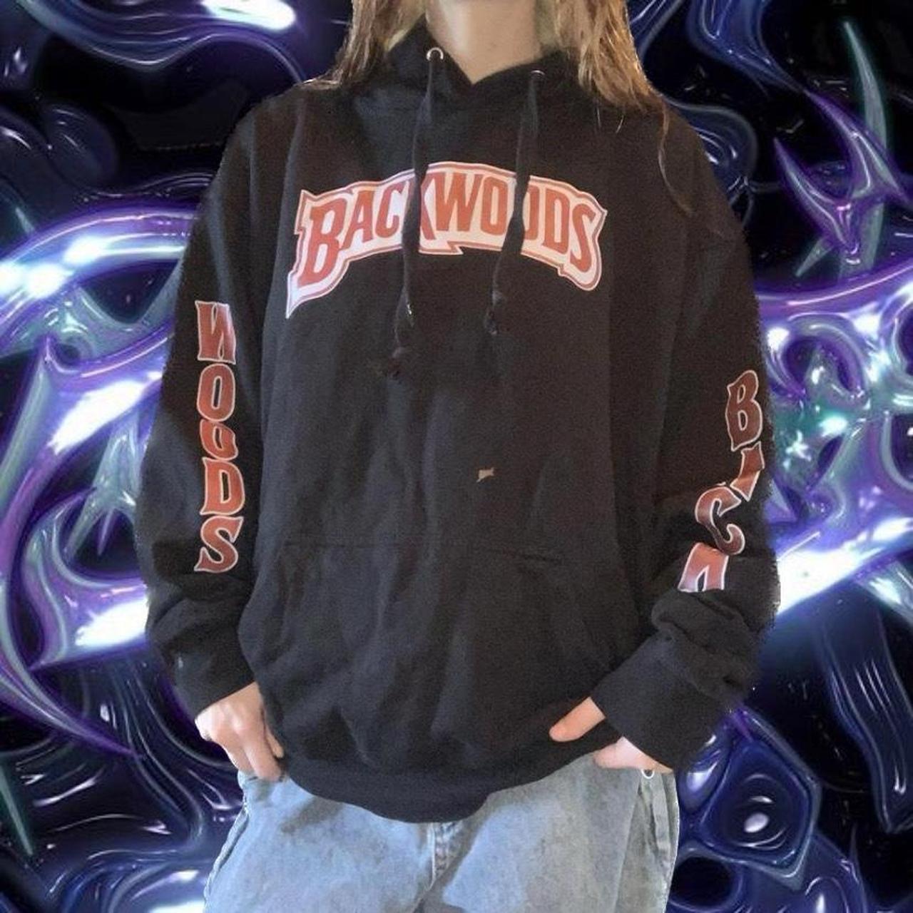 Embroidered backwoods hoodie hotsell