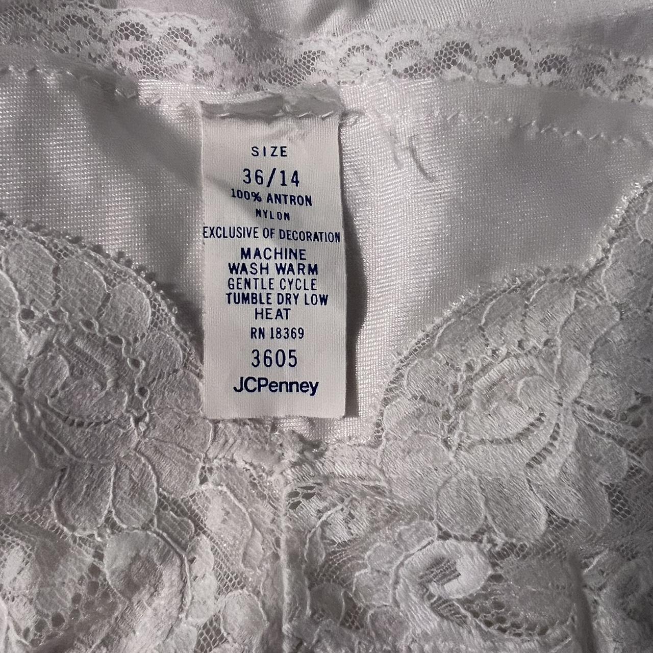 JCPenney Women's White Dress | Depop