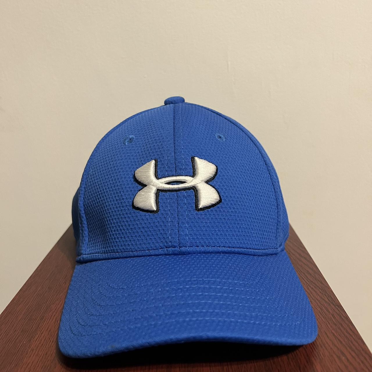 Under Armour Blue Hat Depop