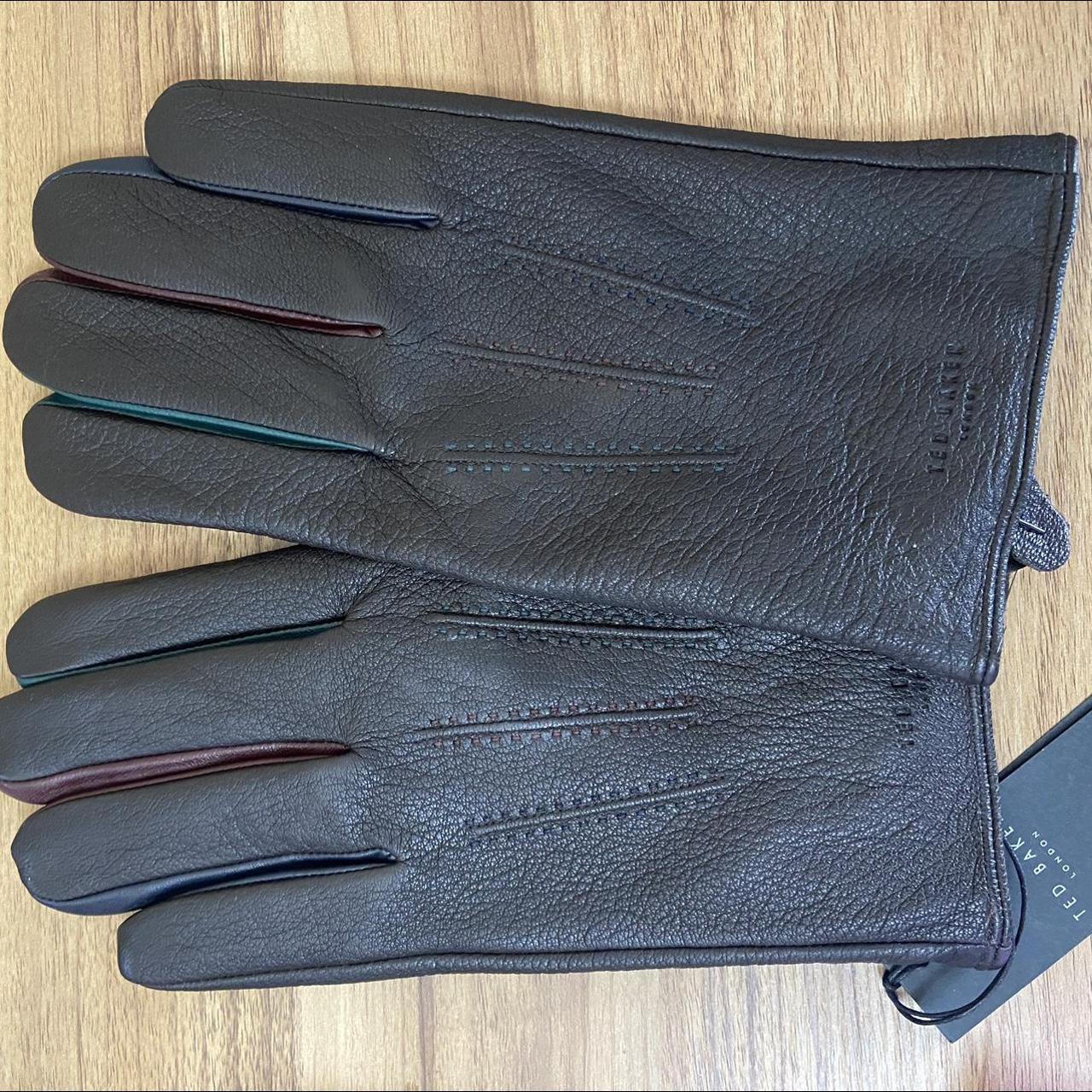 Ted Baker parmed leather gloves. New, not used.... - Depop