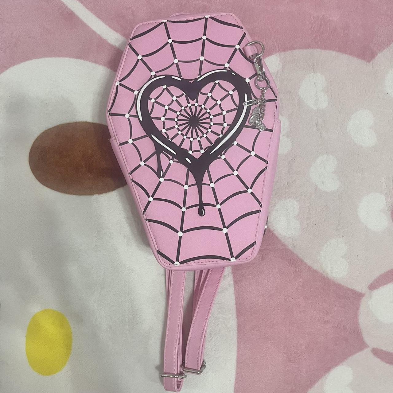 hot topic draculaura 🦇🎀coffin backpack has a small... Depop