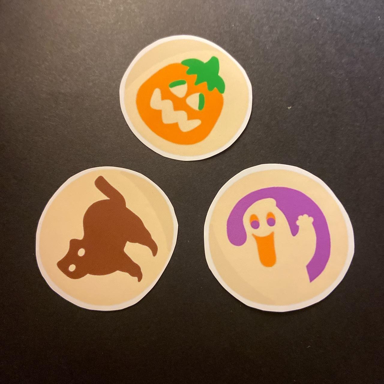 pillsbury doughboy halloween cookies sticker set 🎃👻🍪... Depop