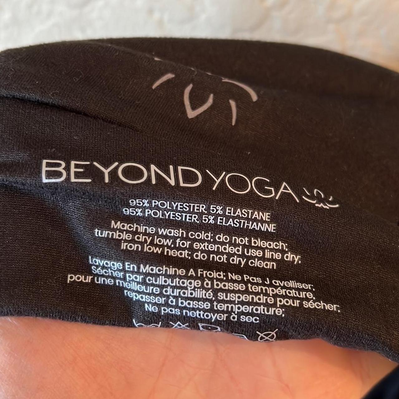 Beyond yoga black infinity scarf with pocket NWT has... Depop